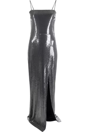 ROTATE Sequin-embellished long dress