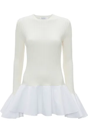 J.W.Anderson Peplum-hem panelled jumper