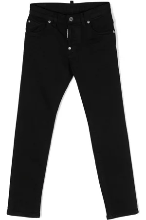 Dsquared2 Straight-leg cotton-blend jeans