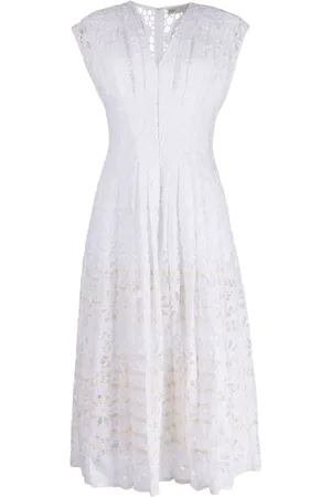 Tory Burch Claire McCardell broderie anglaise dress