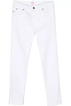 Dsquared2 Straight-leg cotton-blend jeans