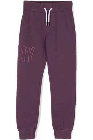 DKNY Logo-print drawstring track pants