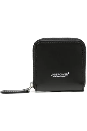 UNDERCOVER Logo-print zip-up wallet