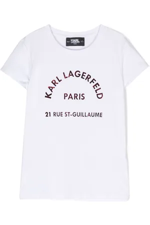Karl Lagerfeld Rue St. Guillaume stretch-cotton T-shirt