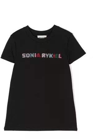 Sonia Rykiel Enfant Gem-embellished cotton T-shirt