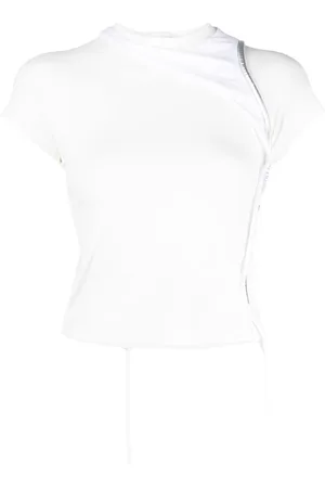 OTTOLINGER Deconstructed cropped T-shirt