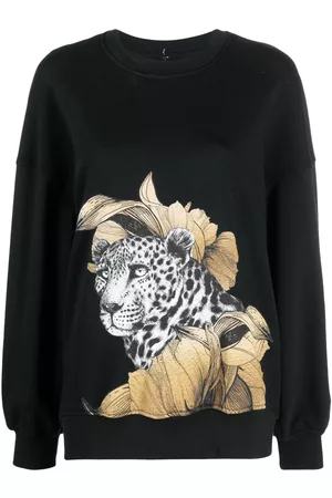 Ioana Ciolacu Graphic-print crew-neck sweashirt