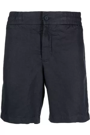 Orlebar Brown Mid-rise linen shorts