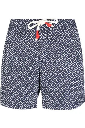 Orlebar Brown Graphic-print recycled polyamide swim shorts
