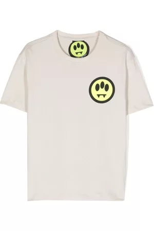 BARROW Smiley-face branded T-Shirt