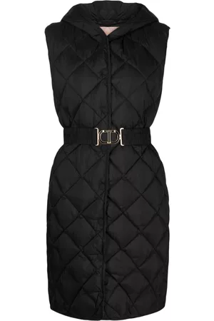 Twin-Set Hooded padded gilet