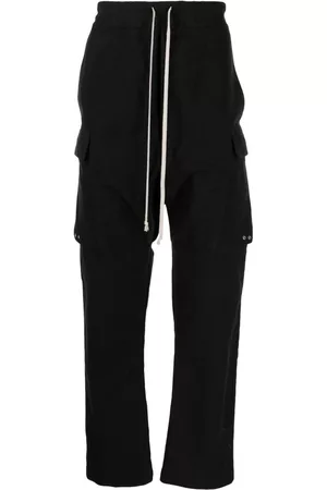 Rick Owens Drawstring drop-crotch trousers