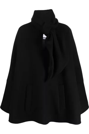 The Attico Logo-plaque cape