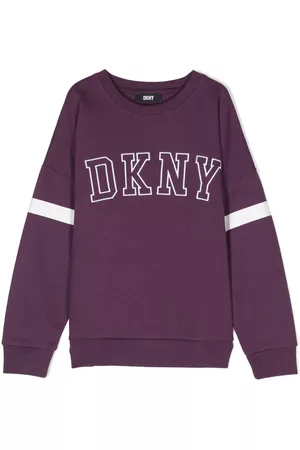 DKNY Logo-patch sweatshirt