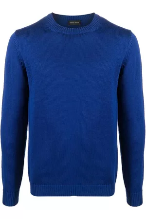 Roberto Collina Intarsia-knit crew-neck jumper