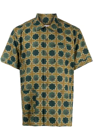 ENGINEERED GARMENTS Zalij-pattern cotton shirt