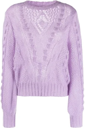 Twin-Set Open-knit crew-neck jumper