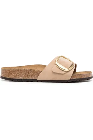 Birkenstock Madrid buckled leather sandals