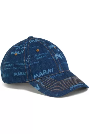 Marni Mega denim baseball cap
