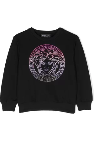 VERSACE Medusa-Head print cotton sweatshirt