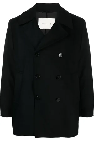 MACKINTOSH Dalton double-breasted wool peacoat
