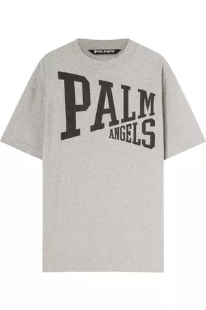 Palm Angels Logo-print crew-neck T-shirt