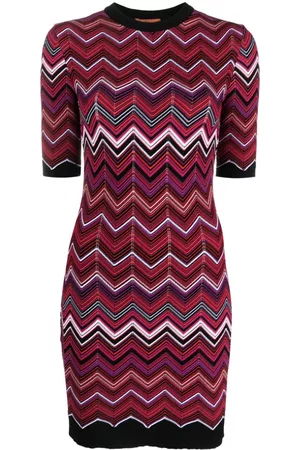 Missoni Zigzag crochet-knit minidress