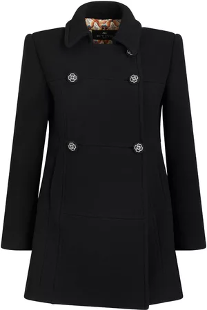 Etro Double-breast wool coat