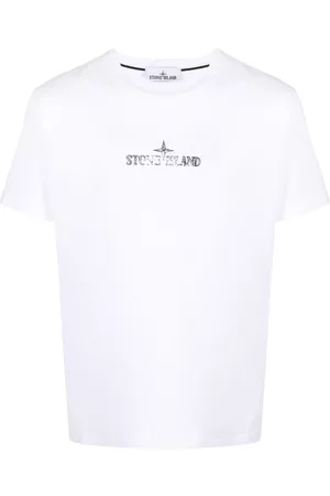 Stone Island Logo-print cotton T-shirt