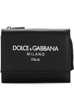 Dolce & Gabbana Logo-print flap wallet