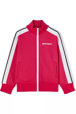 Palm Angels Logo-print cotton track jacket
