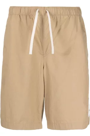 ROMEO HUNTE Logo-patch cotton shorts
