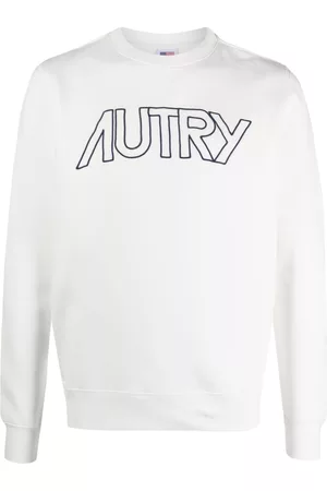 Autry Logo-embroidered cotton sweatshirt