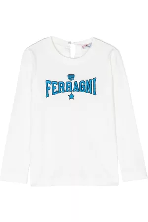 Chiara Ferragni Logo-print long-sleeve top