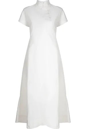 SHIATZY CHEN Band-collar midi dress