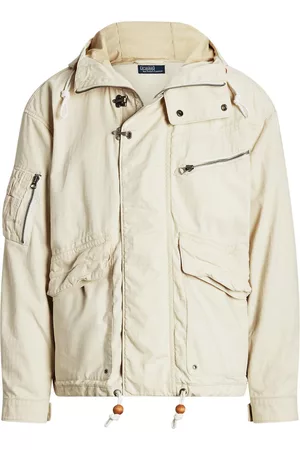 Ralph Lauren Multi-pocket hooded cotton jacket