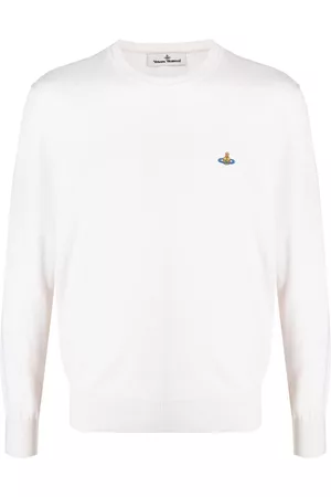 Vivienne Westwood Orb-embroidery crew-neck jumper