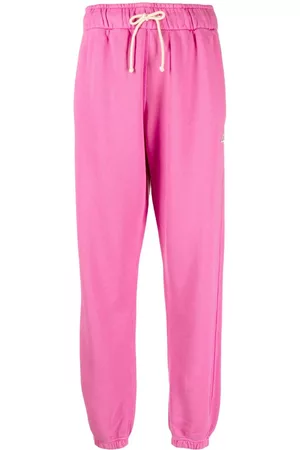Autry Embroidered-logo cotton track pants
