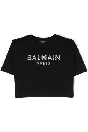 Balmain Logo-embellished cotton T-shirt