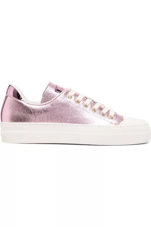 Tom Ford City metallic-finish sneakers