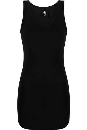THOM KROM Round-neck sleeveless tank top