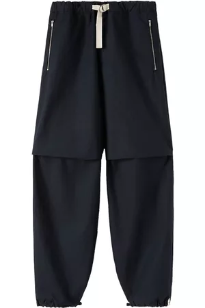 Jil Sander Panelled-design tapered-leg trousers