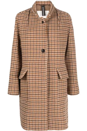 MACKINTOSH Freddie check-pattern wool coat