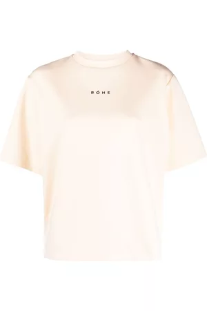 Rohe Logo-print cotton-blend T-shirt