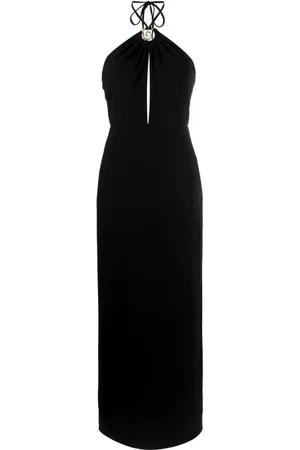 Staud Abigail swirl-detail dress