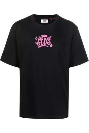 GCDS Graffiti-print cotton T-shirt