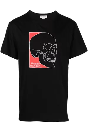 Alexander McQueen Skull-print cotton T-shirt