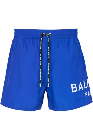 Balmain Logo-print swim shorts