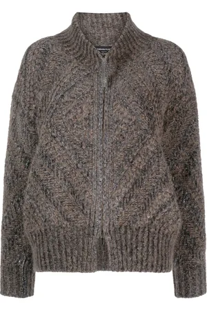 Fabiana Filippi Long-sleeve zip-up cardigan