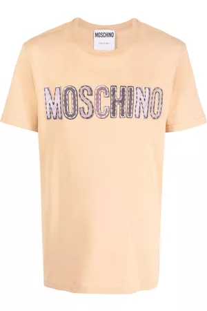 Moschino Logo-patch cotton T-shirt